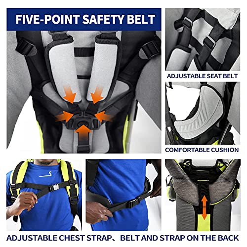 Besrey Child Carrier Lightweight Child Toddler Kids Carrier Backpack for Camping Hiking Grey