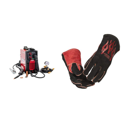 90i Fc Flux Core Wire Feed Weld-Pak Welder, 120V Welding Machine, Portable W/Shoulder Strap, Protective Metal Case, Small Jobs, K5255-1