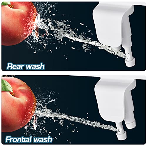 Bigcow Bidet Attachment for Toilet, Ultra-Slim Dual Nozzle Hygienic Toilet Bidet