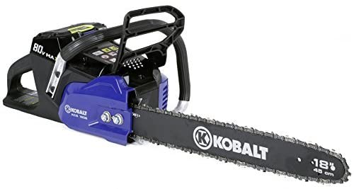80-Volt MAX-Volt Lithium Ion Li-Ion 18-in Cordless Electric Chainsaw