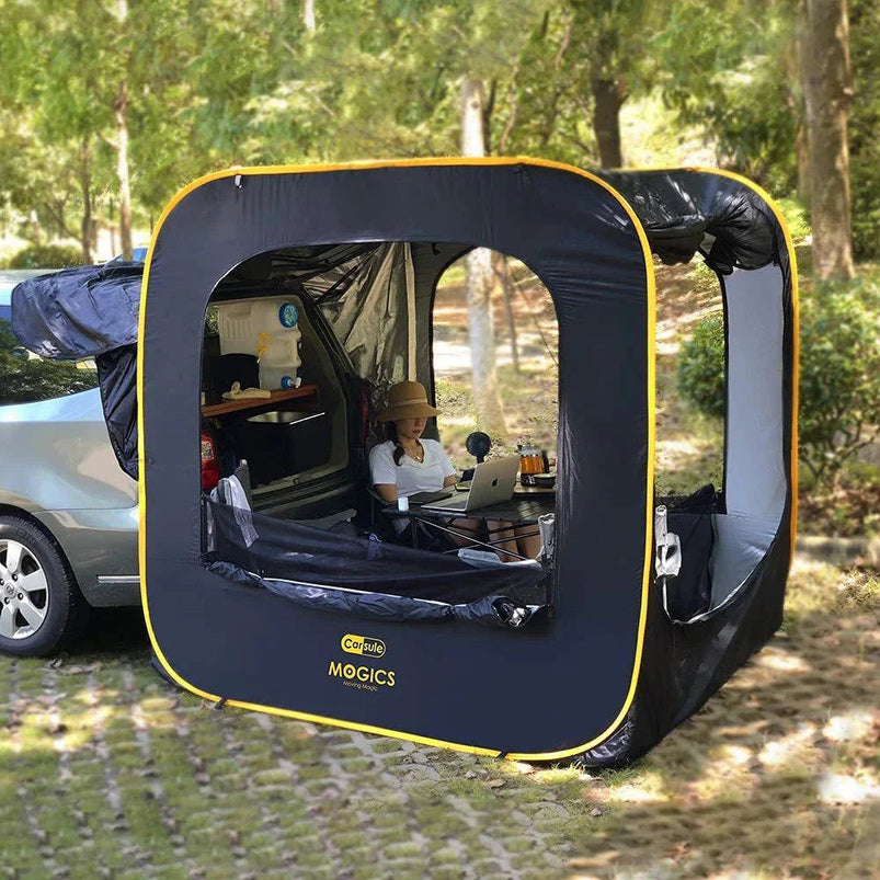 A Pop-up Cabin for Your Car