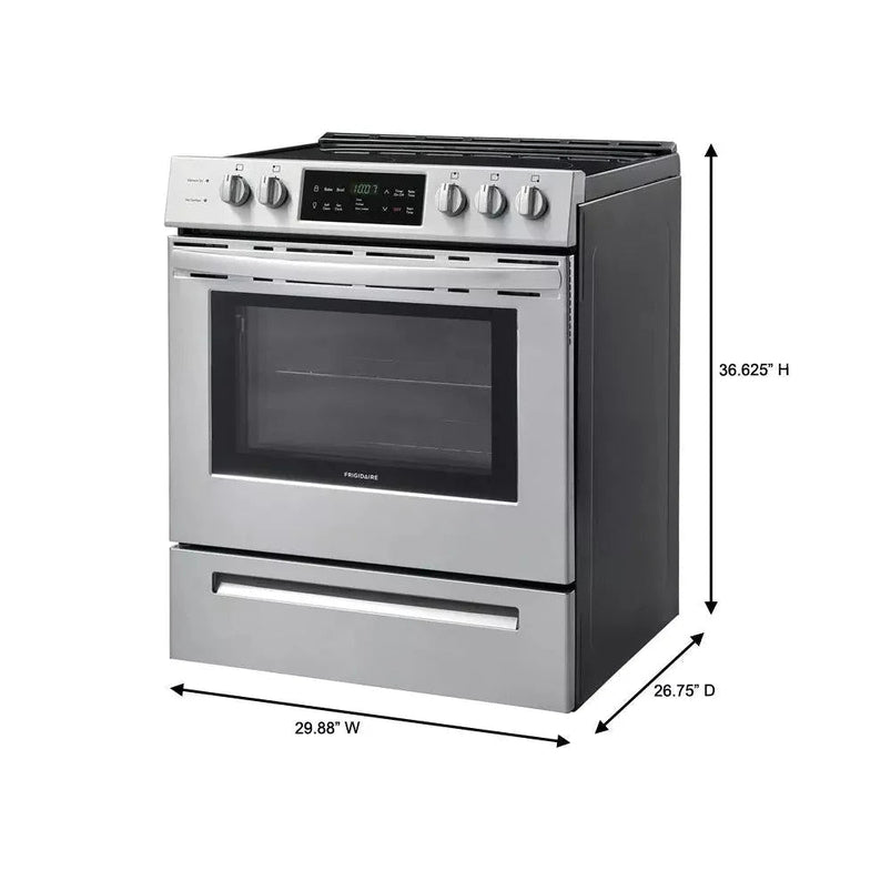 30 In. 5.0 Cu. Ft. Single Oven, Stainless Steel