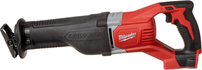 2621-20 M18 18V Lithium Ion Cordless Sawzall 3, 000RPM Reciprocating Saw with Quik Lok Blade Clamp and All Metal Gearbox Bare Tool