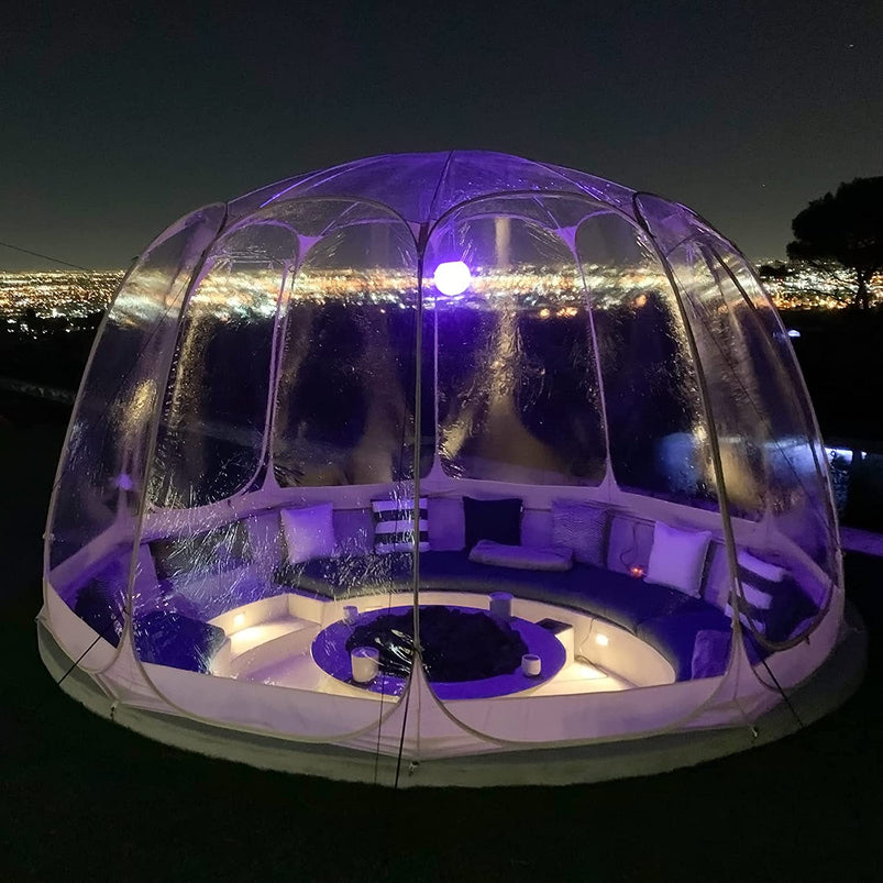 Alvantor Bubble Tent Pop up Gazebo, 8-10 Person Igloo Dome Garden Patio Canopy Shelter