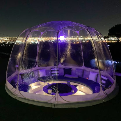 Alvantor Bubble Tent Pop up Gazebo, 8-10 Person Igloo Dome Garden Patio Canopy Shelter