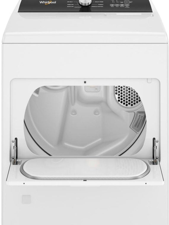 Whirlpool, 7.0 Cu. Ft. Gas Dryer with Moisture Sensing, White, 2025