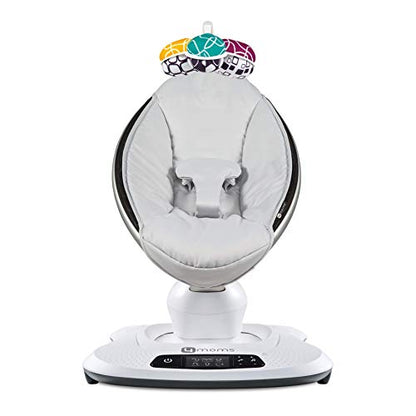 4moms mamaRoo 4 Multi-Motiontm Baby Swing, Bluetooth Baby Rocker with 5 Unique Motions