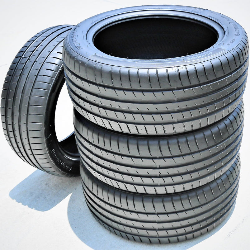 4-Pack Quad 275/45R19 ZR 108W XL a/S High-Performance All-Season Tires For, 2008-09 Acura Mdx Base, 2008 Volkswagen Touareg Tdi