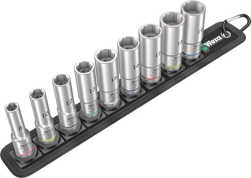 5003594001 8100 Sb 2 Zyklop 3/8" Metric Ratchet Set Piece of 43