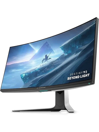 Alienware Ultrawide Curved Gaming Monitor 38 Inch, 144Hz Refresh Rate, 3840 x 1600 WQHD, IPS, NVIDIA G-SYNC Ultimate, 1ms Response Time
