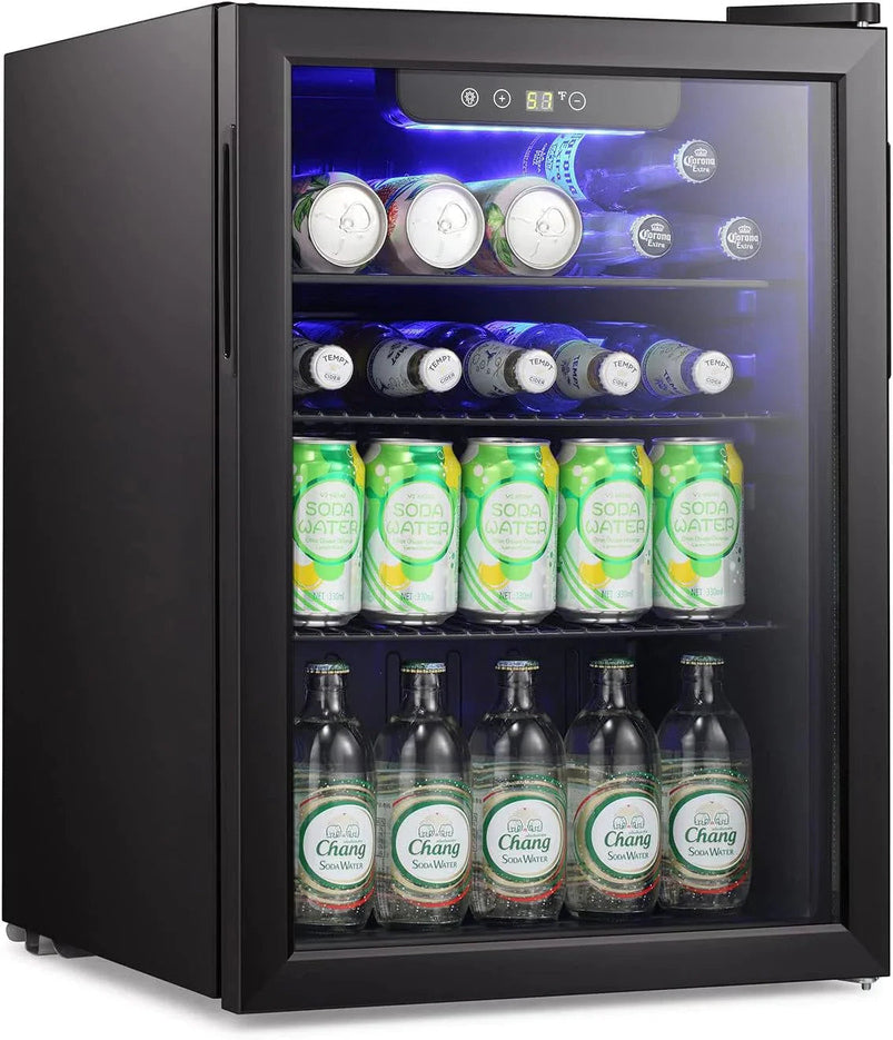 Antarctic Star Mini Fridge-95 CAN Beverage Refrigerator