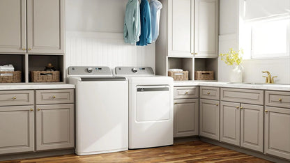 4.5 Cu. Ft. Top Load Washer with Triple Action Impeller for Tough Dirt and Stains-Reduce Laundry Time with Accela and Express Wash-LED, White