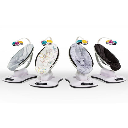 4moms mamaRoo 4 Baby Swing, Bluetooth Baby Rocker with 5 Unique Motions
