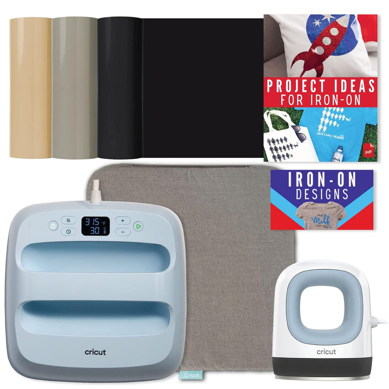 9x9 with Infusible Ink Sheets and Pens, Coasters and 20x16 Heat Mat Bundle, Beginner Diy Project Kit for Home Decor Projects and Custom Apparel