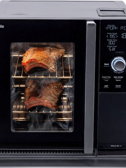 GE Profile, Smart Indoor Smoker, Black, 2025