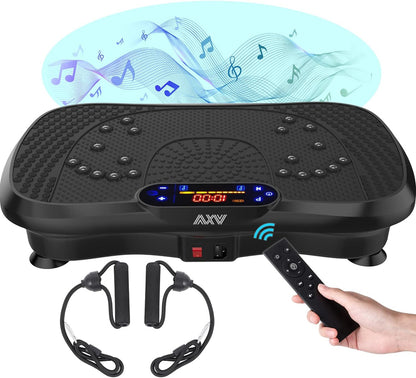 Axv Vibration Plate Exercise Machine Whole Body Workout Vibrate Fitness Platform Machine
