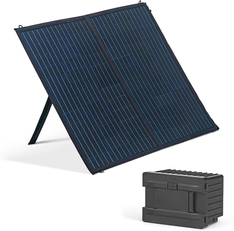 48 Qt. Portable 12V Electric Cooler with LG Compressor, Fridge and Freezer, Rugged Wheels, and Solar Power Input, Perfect Plug-in Cooler for Camping