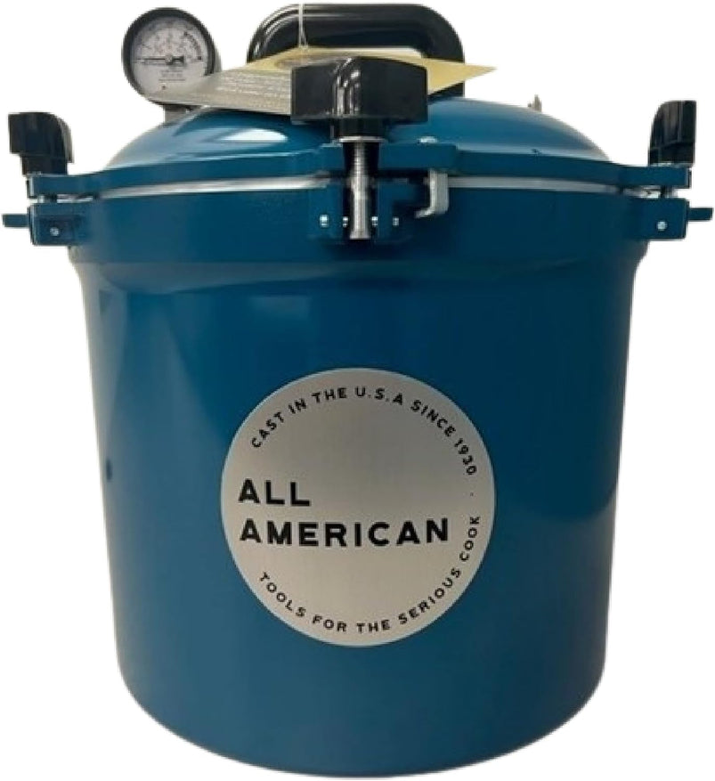All American 1930, 21.5qt Pressure Cooker/Canner the 921, Metal to Metal Sealing System, Easy to Open and Close, Suitable for Gas, Electric