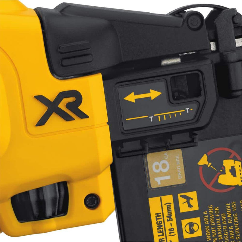 20V MAX XR Lithium-Ion Cordless 18-Gauge Brad Nailer Tool Only DCN680B