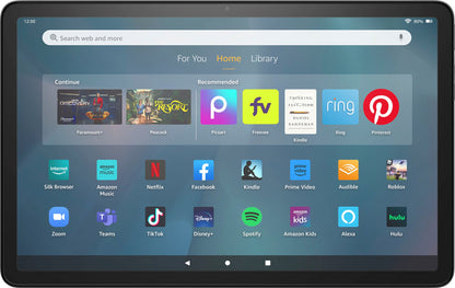 Amazon, Fire MAX 11 Tablet, Vivid 11 in Display, Octa Core Processor, 4 Gb RAM, 14 Hour Battery Life, 64 Gb, Gray