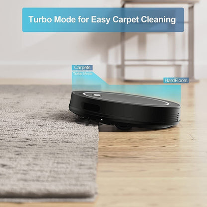 2-in-1 Robot Vacuum and Mop Cleaner with 2500pa Strong Suction