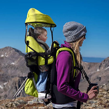 Besrey Child Carrier Lightweight Child Toddler Kids Carrier Backpack for Camping Hiking Grey