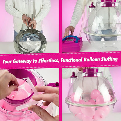 Balloon Stuffing Machine, Balloon Stuffer Machine Kit with Electric Air Pump and Expander Tool