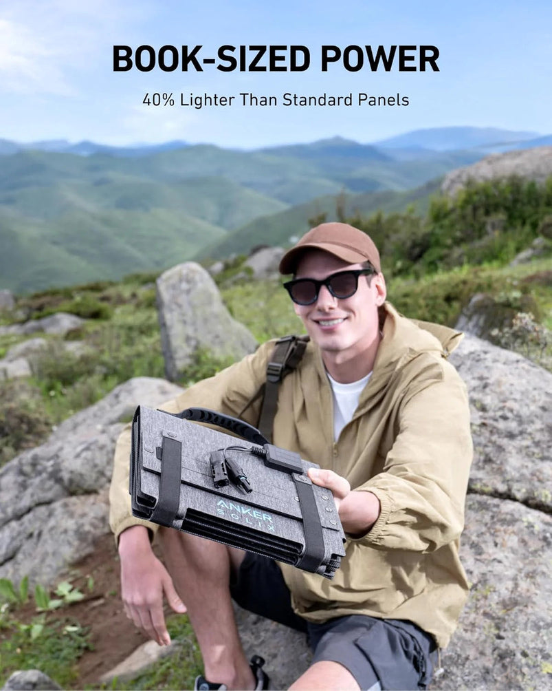 Anker Power Bank Station Solix C300 DC 90, 000mAh, 288Wh, Portable Power Station, 300W Solar Generator, LiFePO4 Battery, Generators