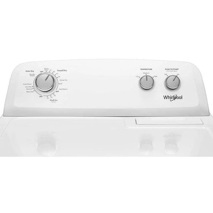 7.0 Cu. Ft. Electric Dryer, AutoDry System, Wrinkle Shieldtm, White