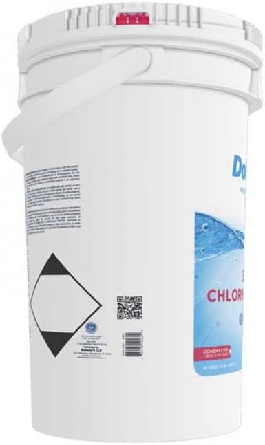 3 Inch Stabilized Chlorine Tablets, Pro-Grade Pool Sanitizer, Long Lasting, Slow Dissolving, 99% Pure Tri-Chlor, Individually Wrapped, 50lb