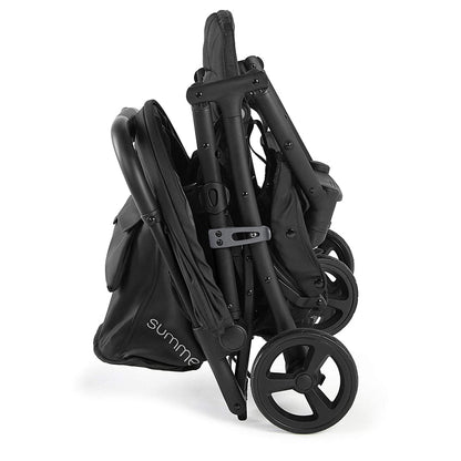 3Dpac Cs Plus Double Stroller, Black, Car Seat Compatible Baby Stroller, Lightweight Stroller with Convenient One-Hand Fold