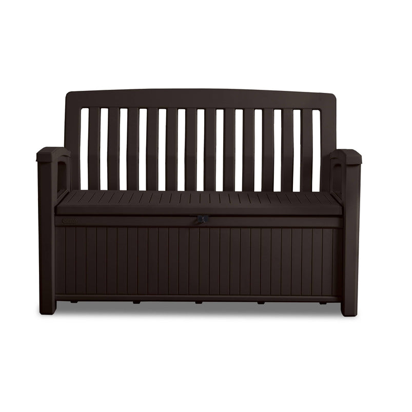 60 Gallon Patio Storage Bench, Brown