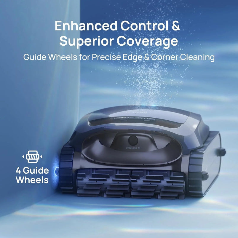 Beatbot Aquasense 2 Cordless Robotic Pool Vacuum Cleaner, Surface Parking, Double-Pass Waterline Scrubbing, Cleans Floor, Walls, and Waterline