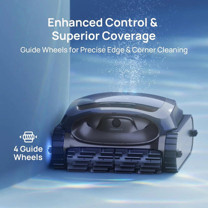 Beatbot Aquasense 2 Cordless Robotic Pool Vacuum Cleaner, Surface Parking, Double-Pass Waterline Scrubbing, Cleans Floor, Walls, and Waterline