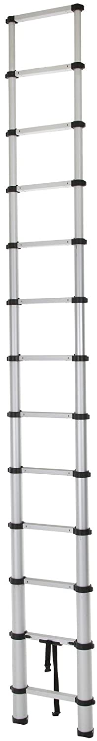 20313T1ASE SmartClose Telescoping Aluminum Ladder with Pinch-Free, Soft-Close Locking Mechanism 300-Pound Capacity