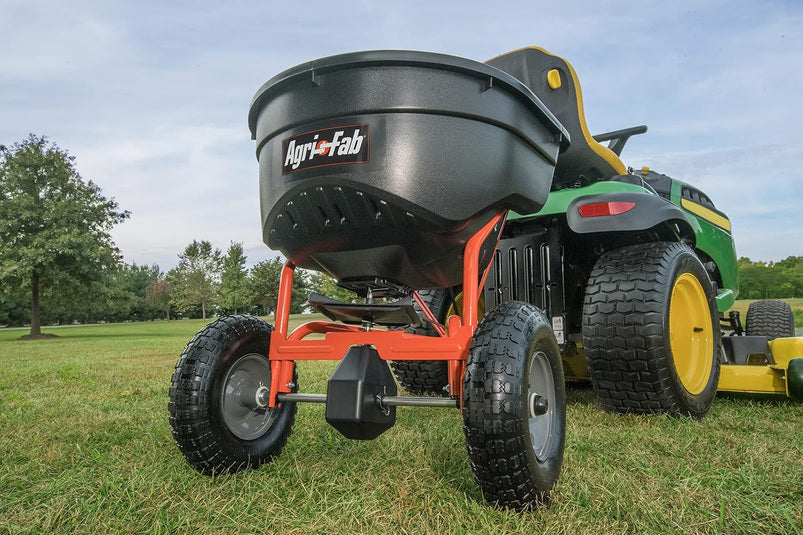 Agri-Fab 45-0604 18" x 48" Tow Behind Poly Lawn Roller 550 Lbs Weight with Water, Poly Drum and Steel Frame