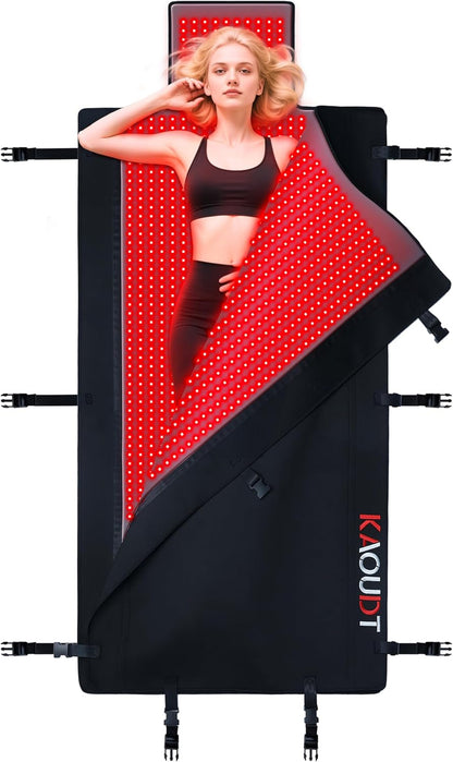 Red Light Therapy Mat, Medical-Grade TPU, 2570 LEDs, 73"x33", 2025