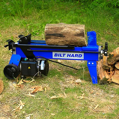 Bilt Hard Log Splitter 6.5 Ton, Wood Splitter Electric Powered 15Amp with Hydraulic RAM